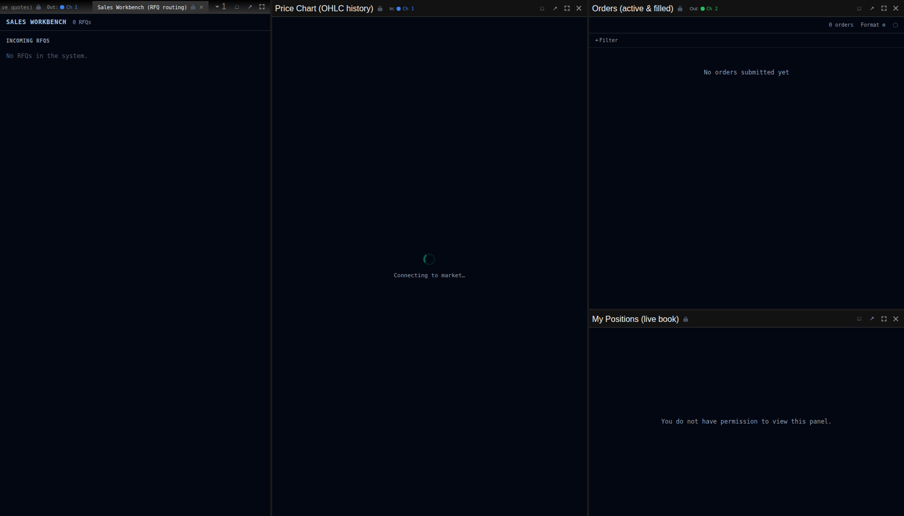 Sales Workbench (RFQ routing) screenshot